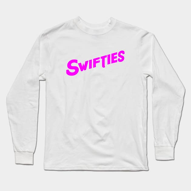 Swifties Long Sleeve T-Shirt by Rawlifegraphic